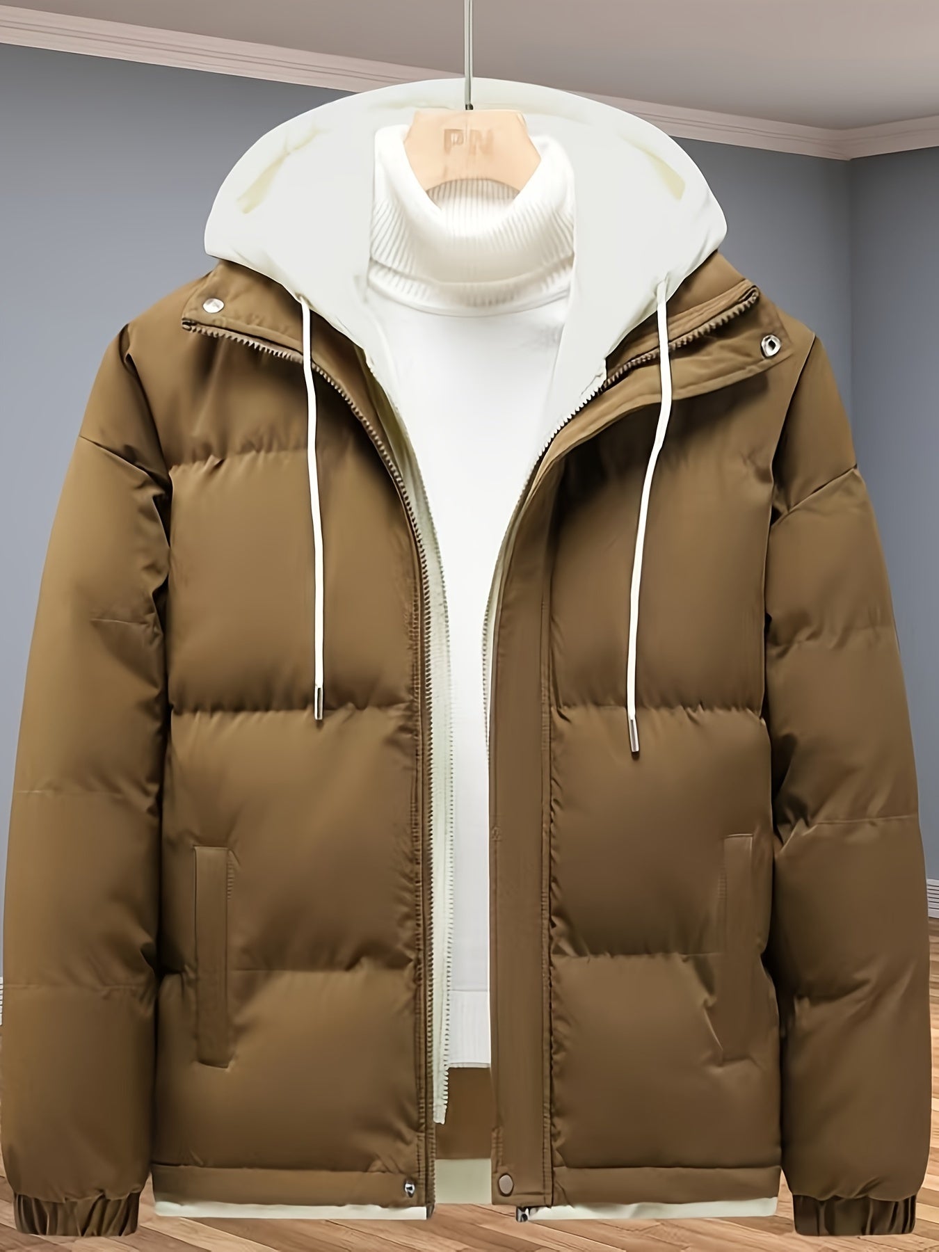 Veste Décontractée Épaisse 2-en-1 Thermique pour les Hommes | Idéal pour l'hiver